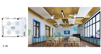 鞏義回郭鎮(zhèn)中心幼兒園室內(nèi)外裝修設(shè)計(jì)與施工效果圖解析